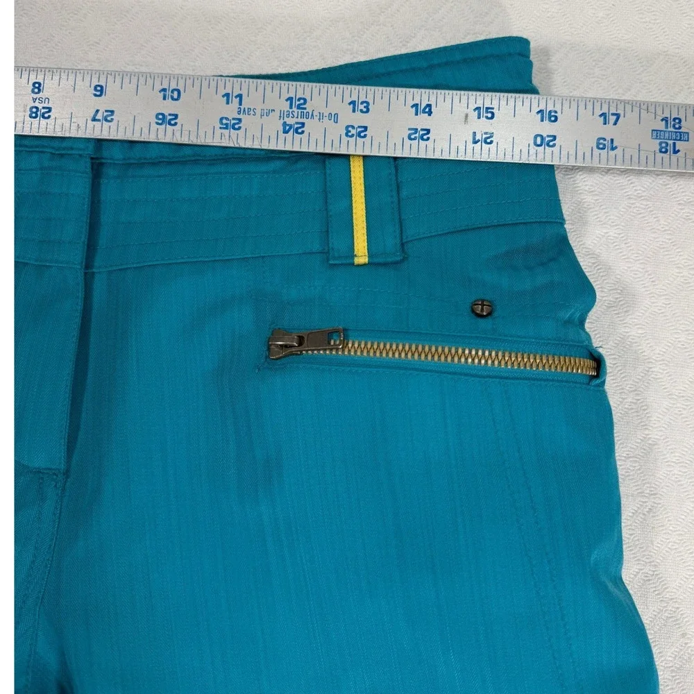 Obermeyer Twilight Pant Juniors 16 Snow Pants Turquoise Snow Skiing Outdoor EUC